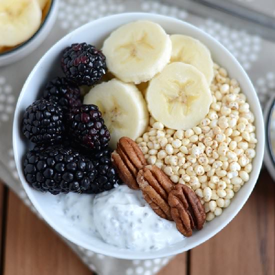 Chia Yogurt Power Bowl