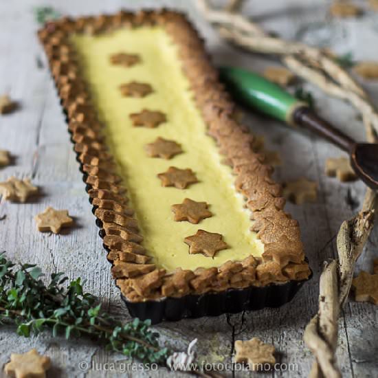 Chestnut Flour Tart with Ricotta