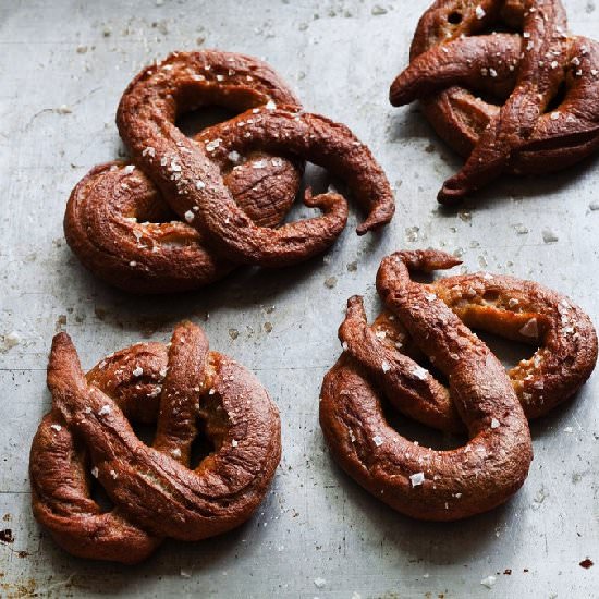 Kim Boyce’ Soft Rye Pretzels
