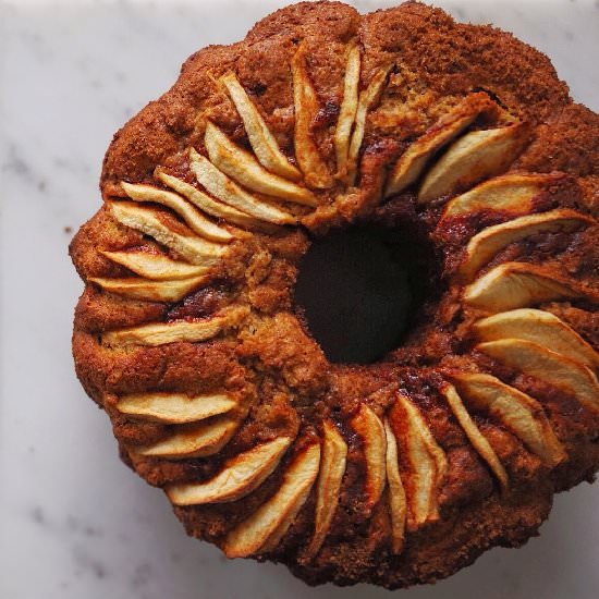 Whole Wheat Apple Coffee Cake