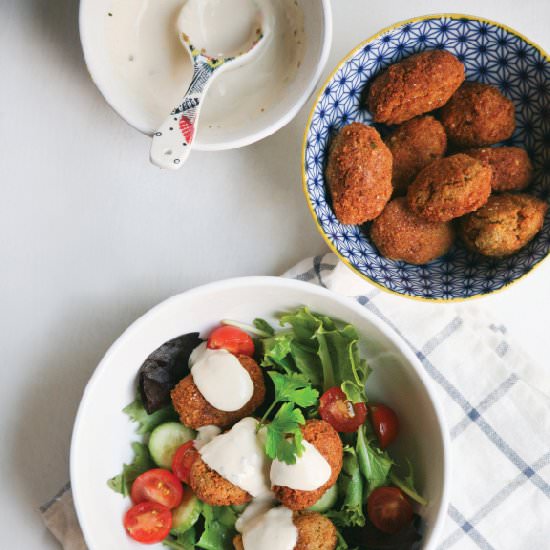 Best Easiest Homemade Falafels