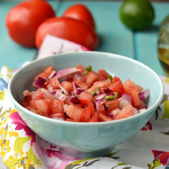 Ethiopian Tomato Salad
