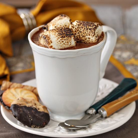 Toasted Marshmallow Hot Chocolate