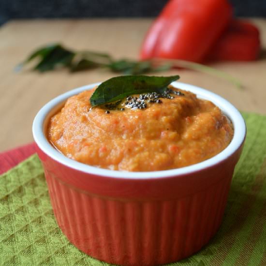 Red Bell Pepper Chutney