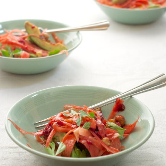 Carrot & Avocado Salad