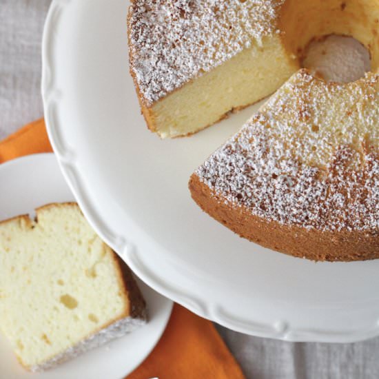 Orange Chiffon Cake