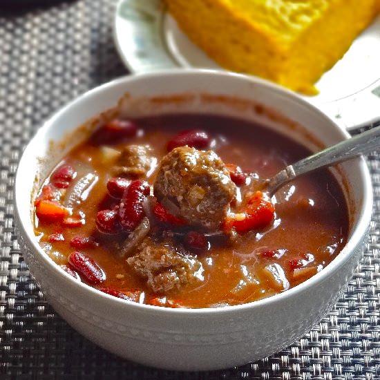 Spicy Asian Chili Meat Balls