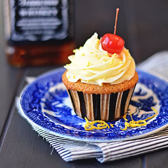 Whiskey Sour Cupcakes