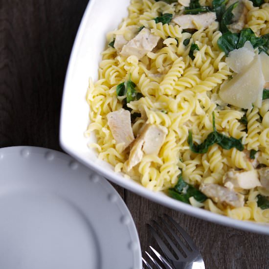 Gluten Free Lemon Chicken Pasta