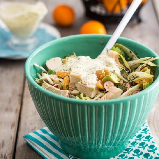 Easy Leftover Turkey Salad
