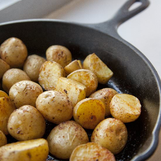 Roasted Yukon Gold Potatoes