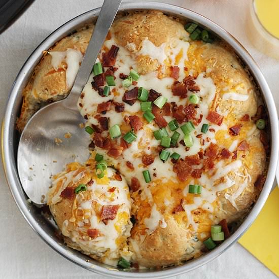 Loaded Mashed Potato Biscuits