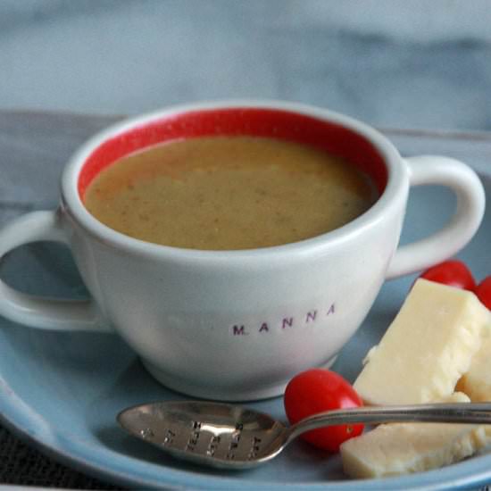 Curry Roasted Cauliflower Soup