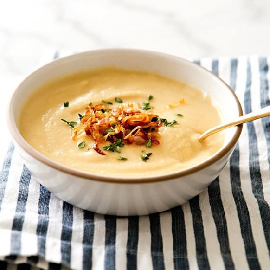 Roasted Sunchoke Soup