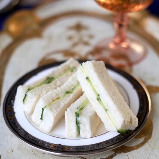 Cucumber Tea Sandwiches