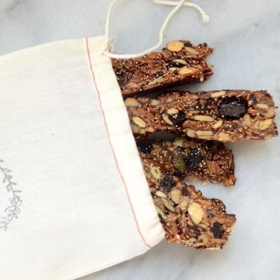 Nutty Vegan Granola Bars