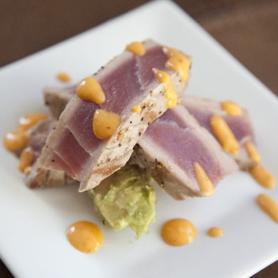 Seared Ahi Tuna & Avocado