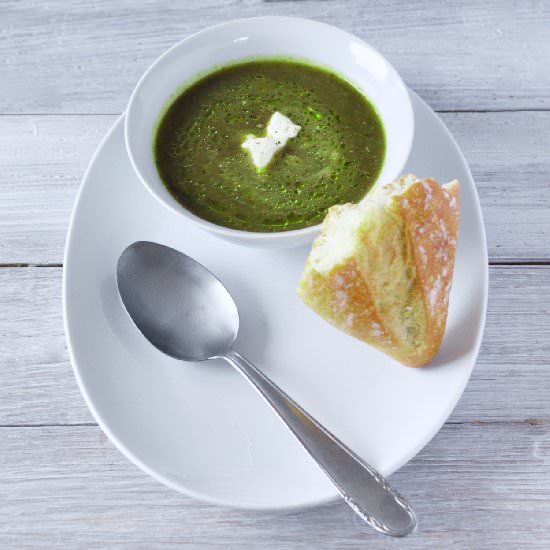 Spinach Soup (Light)