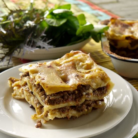 Dairy Free Lasagna