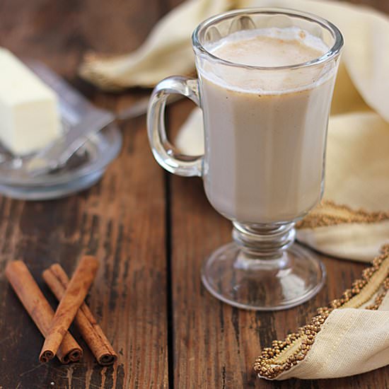 Creamy Hot Buttered Rum