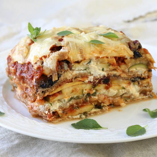 Whole-Wheat Vegetable Lasagna