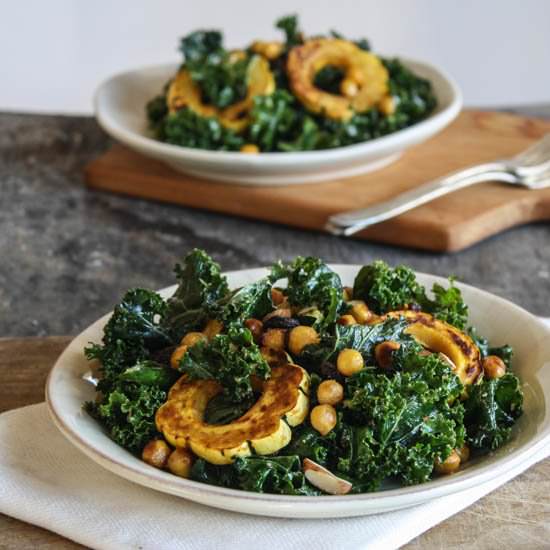 Roasted Delicata Squash Salad