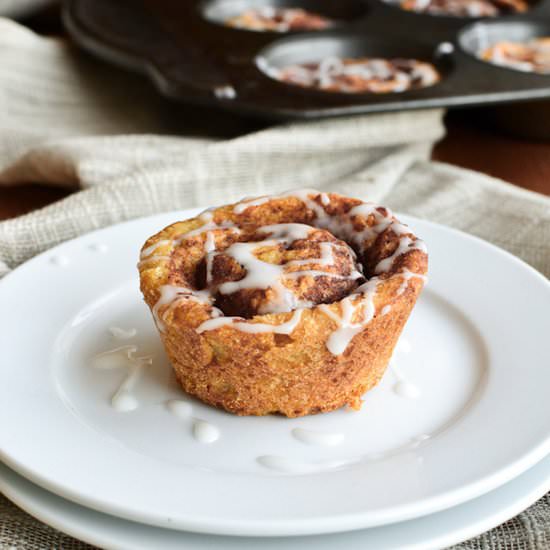 Muffin Tin Cinnamon Buns