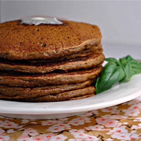 Whole Wheat Coffee Pancakes