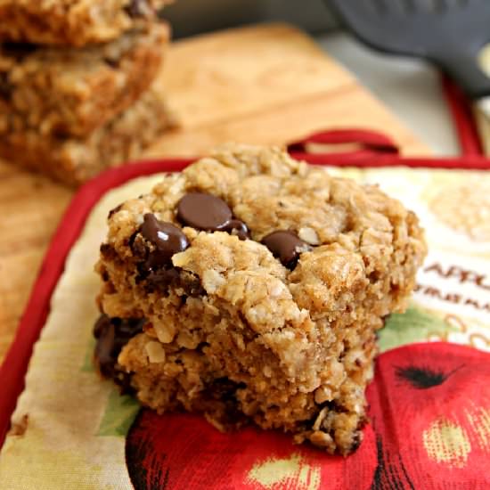 Idiot-Proof Healthy Oat Bars