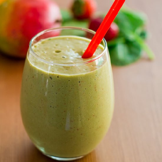 Mango and Spinach Smoothie