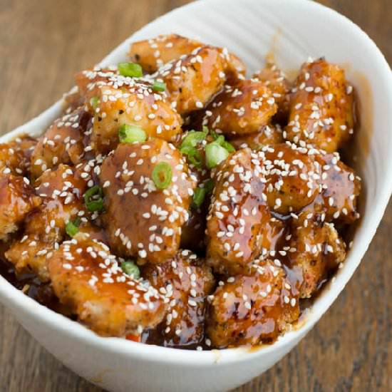Baked Sesame Chicken