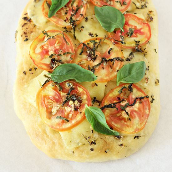 Focaccia Caprese
