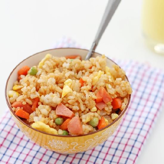 Soy Sauce Fried Rice