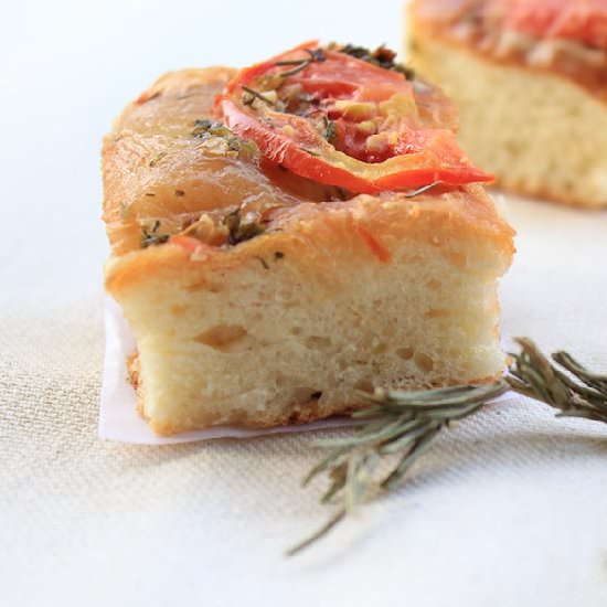 Focaccia Caprese