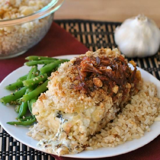 Stuffed Chicken Caprese