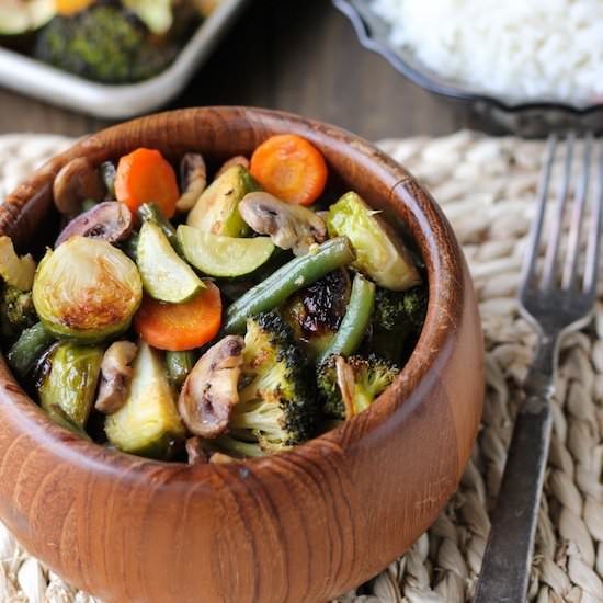 Balsamin and Soy Vegetable Medley