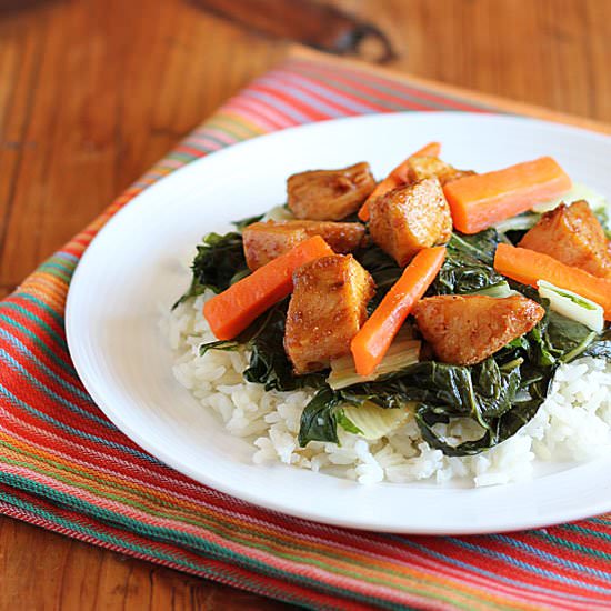Chicken & Bok Choy Stir Fry