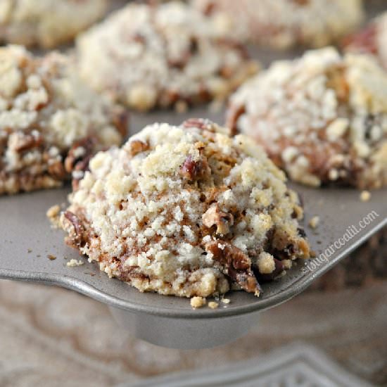 Banana Pecan Crunch Muffins
