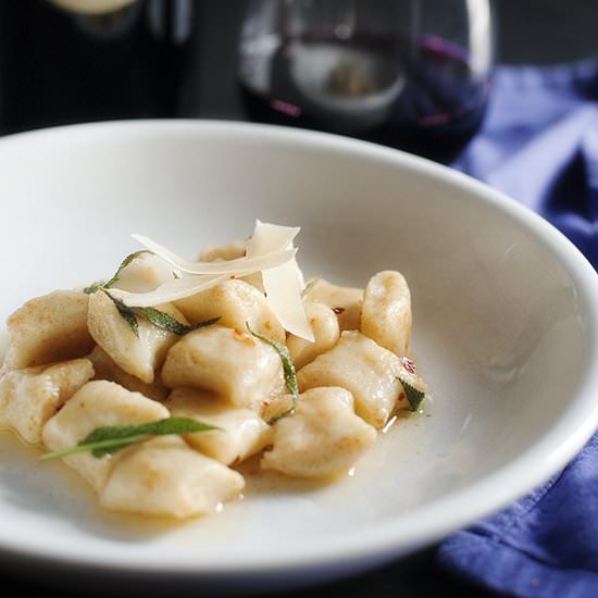 Gnocchi with Brown Butter and Sage