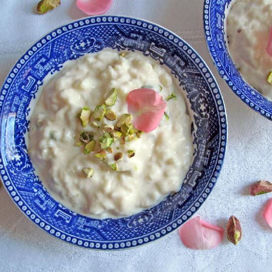 Indian Rice Pudding (Kheer)