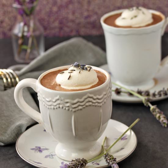 Lavender Hot Chocolate