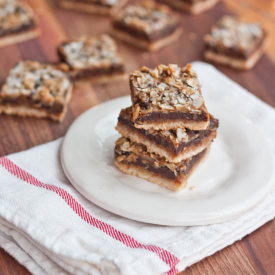 Healthier Magic Cookie Bars