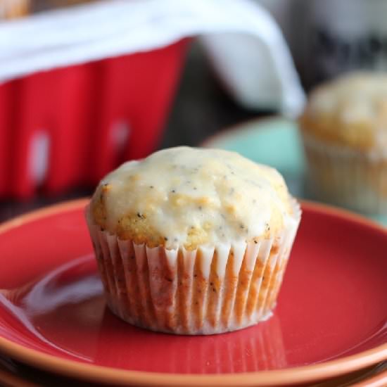 Almond Poppy Seed Muffins