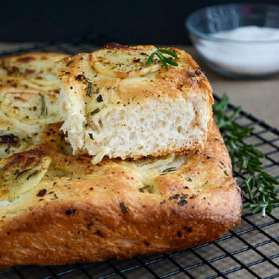 Potato Rosemary Focaccia