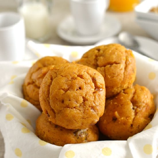 Pumpkin Cake Muffins