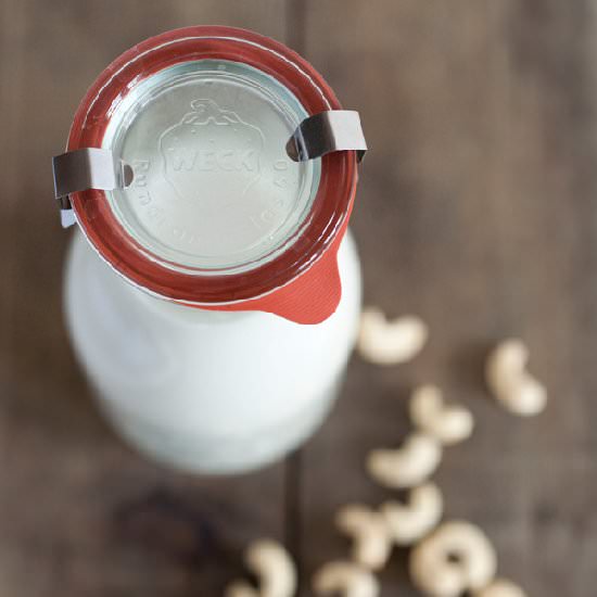 Homemade Cashew Milk