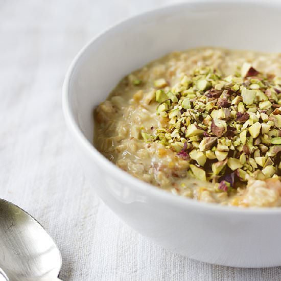 Orange and Pistachio Muesli