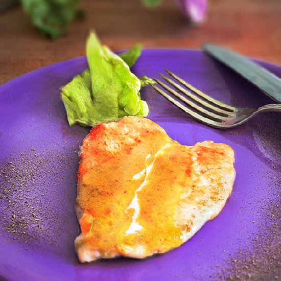 Sauteed Chicken with Mustard Sauce