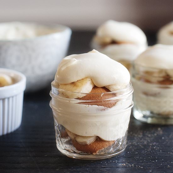 Mini Banana Pudding