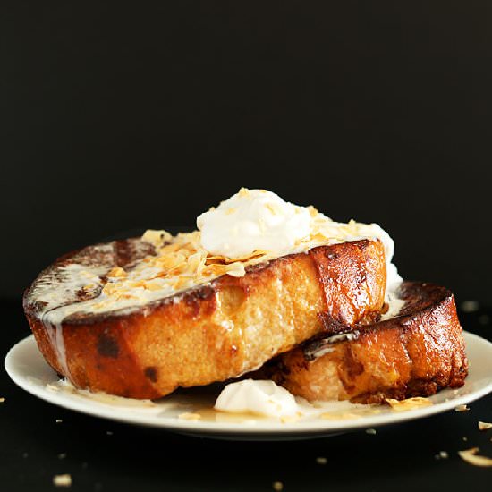 Coconut Cream Pie French Toast!